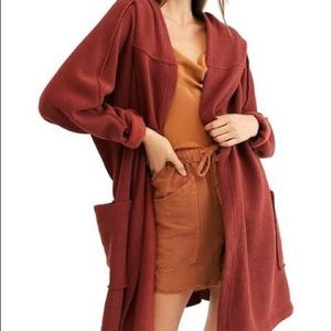 Free People Willow Hooded Cardigan